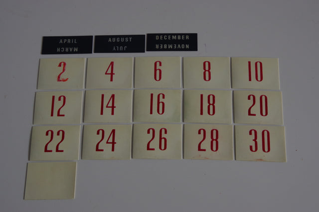 万年カレンダー