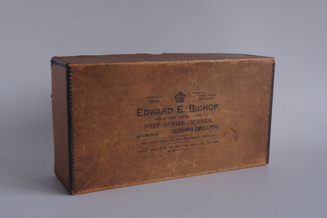 Cardboard Box "EDWARD E,BISHOP"