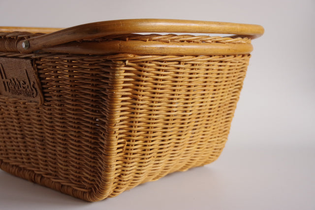Harrods ウィッカーバスケット