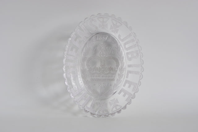 1887年コロネーション ガラスボウル