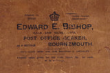 Cardboard Box "EDWARD E,BISHOP"