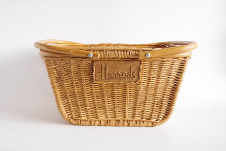 Harrods ウィッカーバスケット