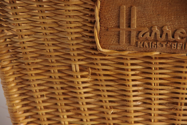 Harrods ウィッカーバスケット