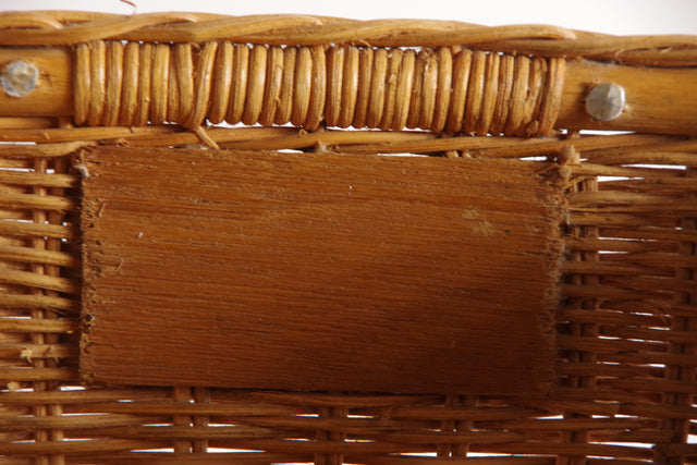 Harrods ウィッカーバスケット