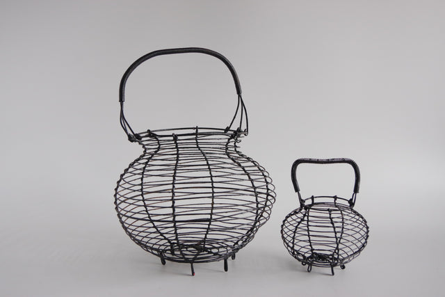 ワイヤーエッグバスケット　2個